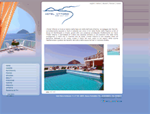 Tablet Screenshot of hotelvittorio.com